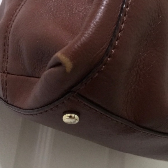 Kate Spade Brown Leather Satchel - Picture 6 of 7